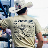 Playera Live To Ride