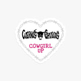 Sticker 'Cowgirl Up'