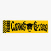Sticker 'Peligro' Amarillo