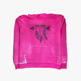 Sudadera Plumas Rosa